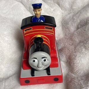2007 Hit Toy Co Thomas the Tank James Push down & Go Toy 6"